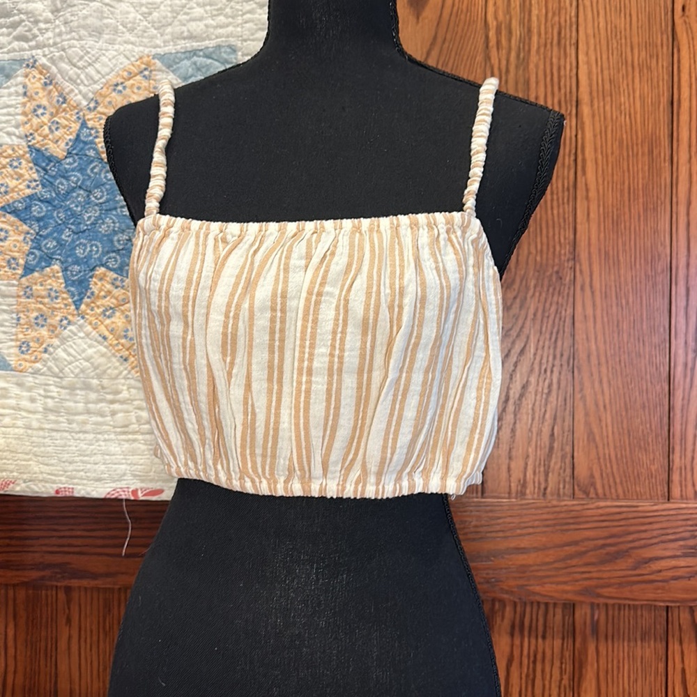 Madewell Bubble Crop Top